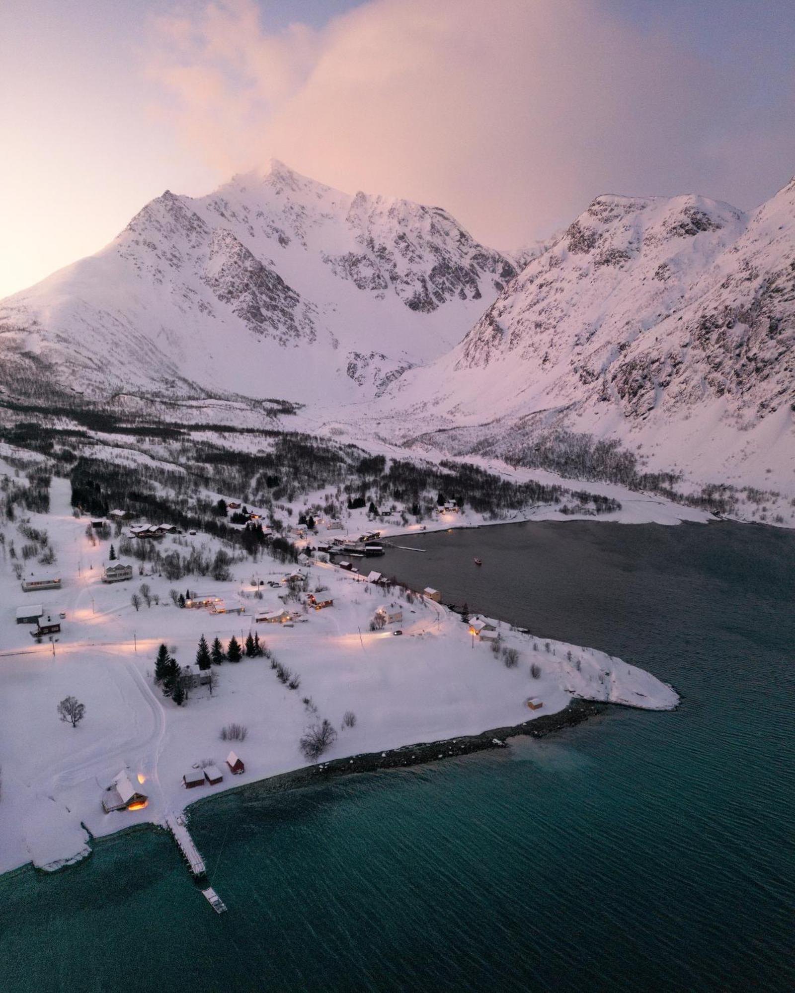 Koppangen Lyngen Aurora House 빌라 외부 사진